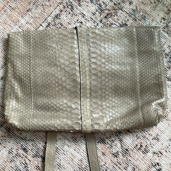 Carlos Falchi Genuine Python Clutch - Picture 4 of 4